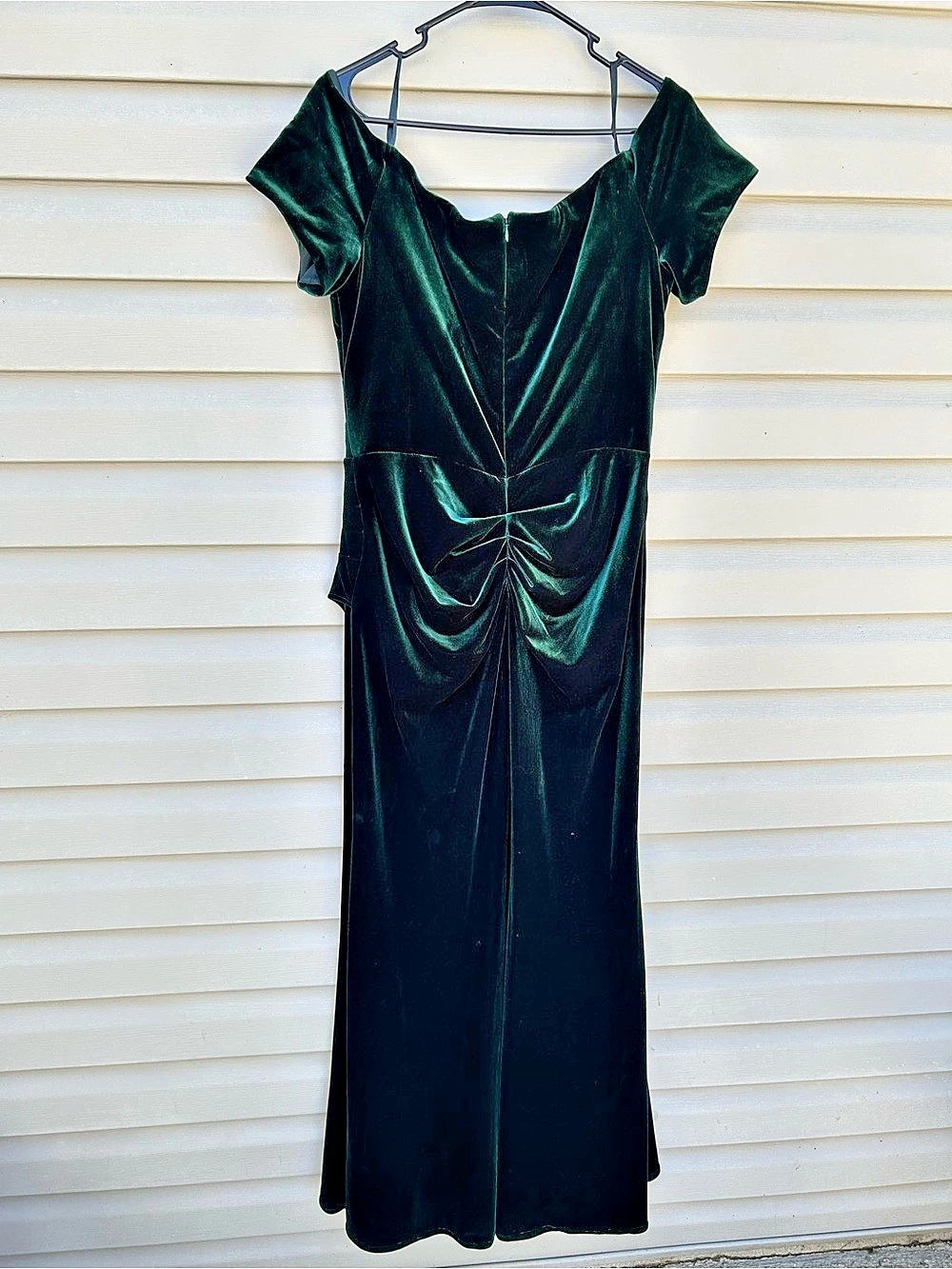 Black Velvet Maxi Dress Like New